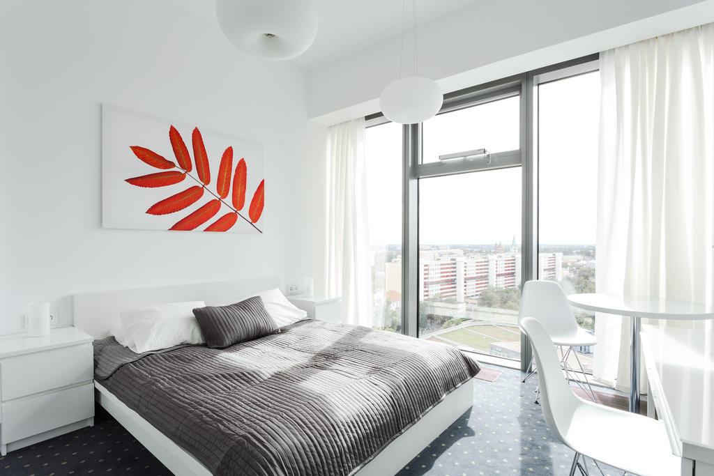 Platinum Sky Appartement Wrocław Kamer foto