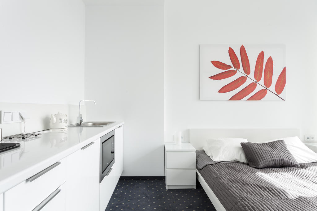 Platinum Sky Appartement Wrocław Kamer foto